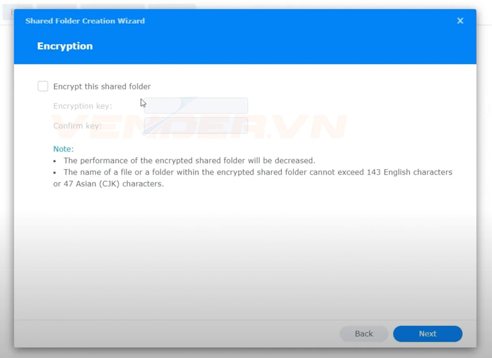 Hướng dẫn tạo Shared Folder trên NAS Synology