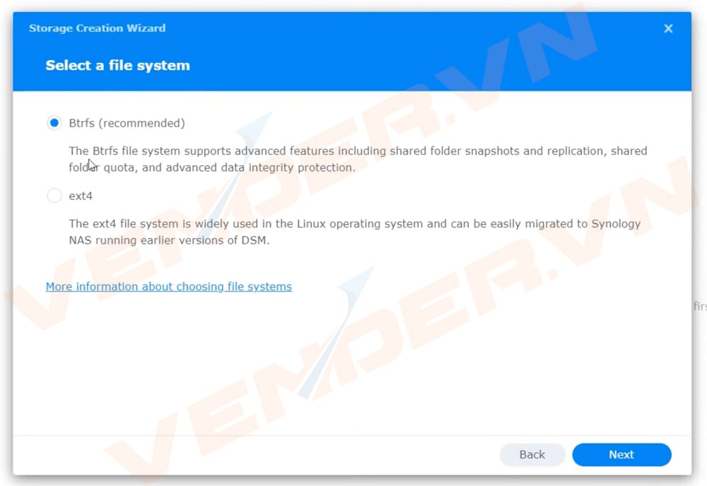 Hướng dẫn tạo Storage Pool và Volume, Shared Folder trên NAS Synology
