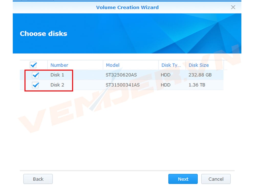 Hướng dẫn tạo Storage Pool và Volume, Shared Folder trên NAS Synology