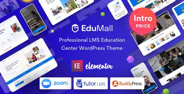 Giao diện WordPress Trung tâm giáo dục – EduMall 4.2.2