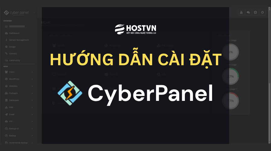 Hướng dẫn cài đặt CyberPanel trên VPS Ubuntu 20.04