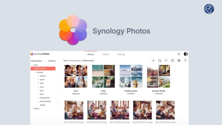 Backup hình ảnh từ điện thoại lên NAS bằng Synology Photos